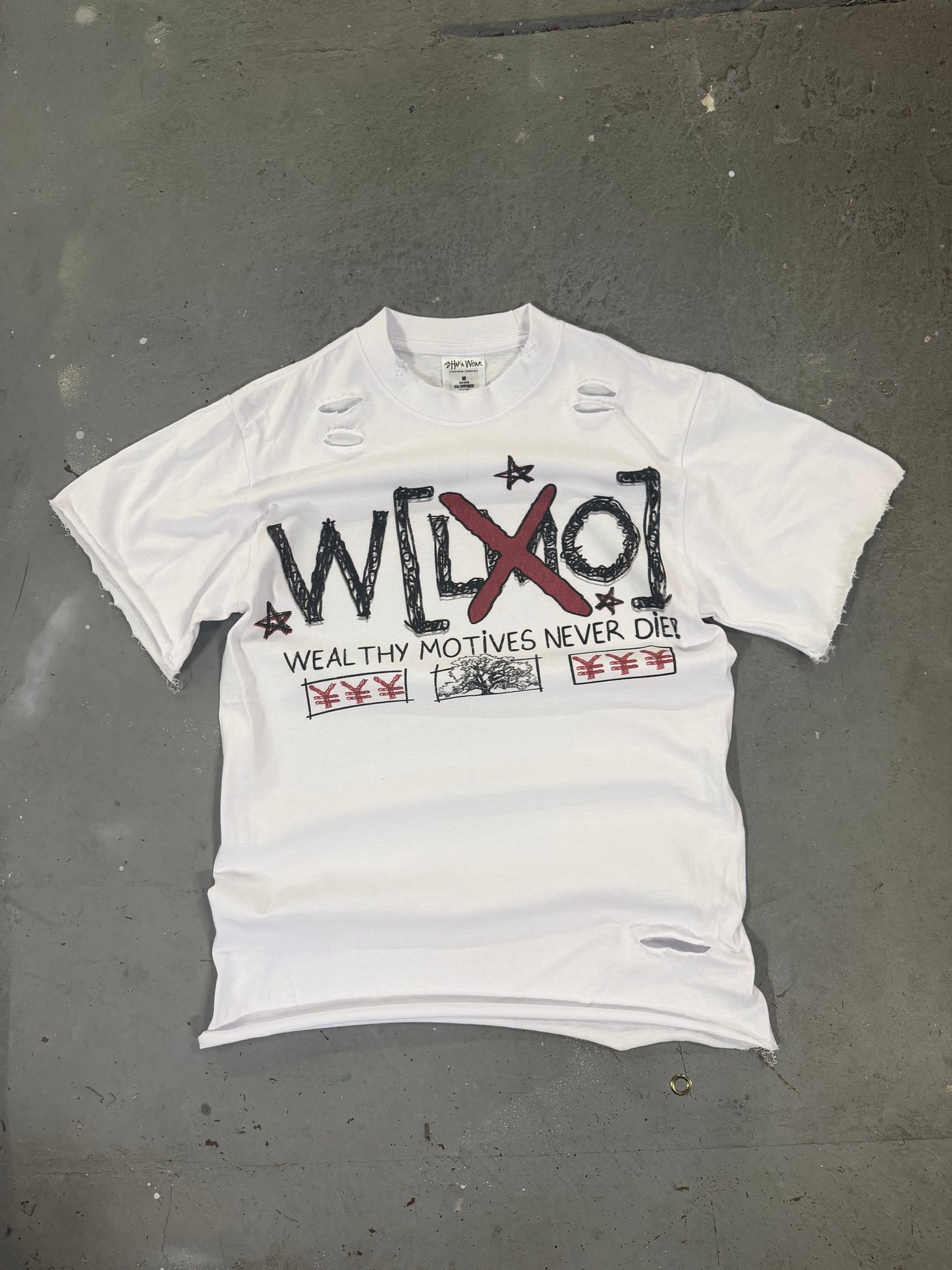 “WHITE” WLMO TEE